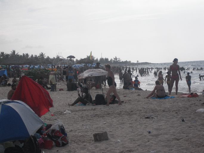 Strand der Einheimischen